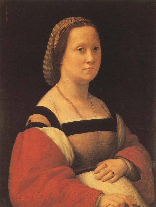 RAFFAELLO Sanzio Portrait of woman